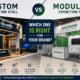 Custom vs Modular Exhibition Stalls design